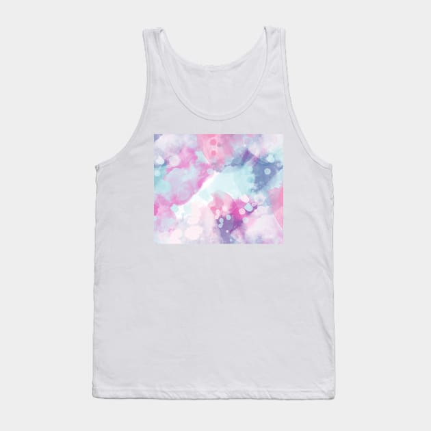 Estampado de acuarela Tank Top by magenta-dream